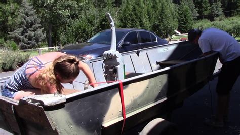 14 Ft Aluminum Boat Build Episode 1 Youtube