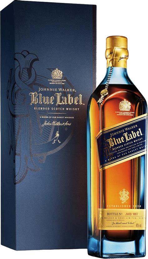 Виски Johnnie Walker Blue Label Blended Scotch Whisky (gift box) 0.7 л ...