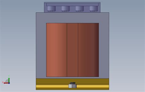 变压器模型solidworks 2017模型图纸下载 懒石网