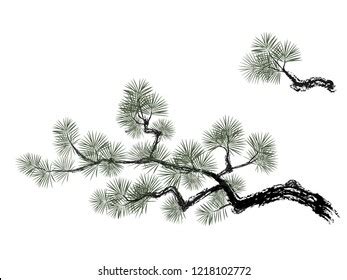 Vector Illustration Pain Tree Stock Vector (Royalty Free) 1218102772 | Shutterstock