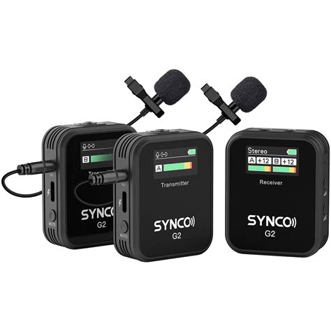 Synco WAir-G2-A2 Ultracompact 2-Person Digital WAIR-G2-A2 B&H