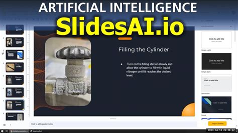 Artificial Intelligence Presentations With Slidesai Io Youtube