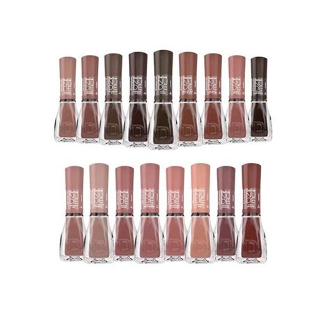 Coleção Nude Esmaltes Dailus Tonalidades Shopee Brasil