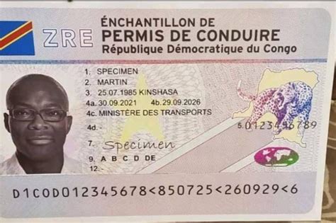 Permis De Conduire En RDC Le Gouvernement Fixe Le Prix Du Nouveau