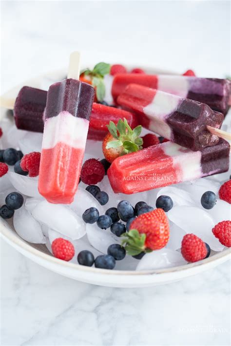 Homemade Bomb Firecracker Popsicles Against All Grain Delectable