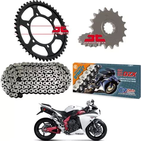 Kit Rela O Yamaha R Corr Cz Chains Dzx Jt Sprockets Frete Gr Tis