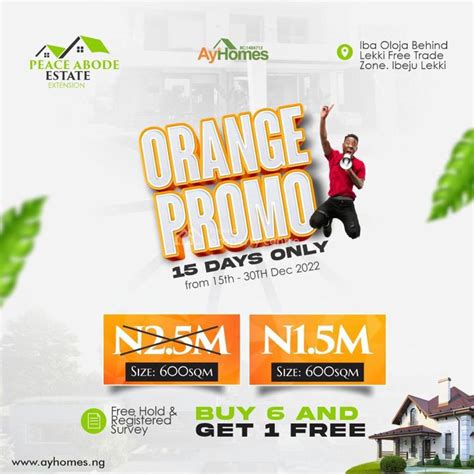 For Sale Freehold And Registered Survey Iba Oloja Behind Lekki Free