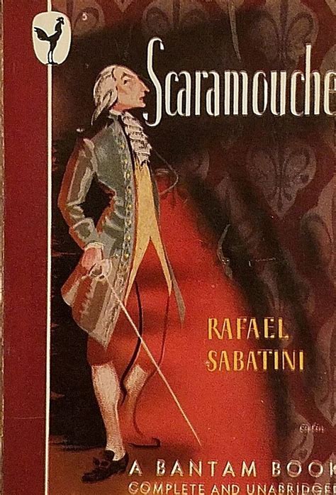 Scaramouche By Rafael Sabatini Vintage Pb 1st Printing Very Good