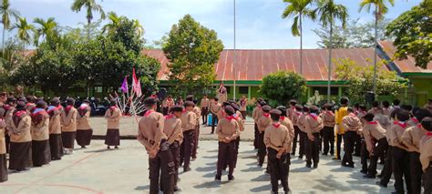 Adakan Persami MTsN 3 Kota Padang Bentuk Karakter Siswa Mandiri