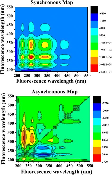 Synchronous And Asynchronous D Correlation Maps Generated From The