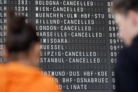 Lufthansa Cancels Hundreds Of Flights As Pilots Strike Over Pay The