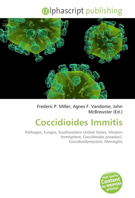 Coccidioides Immitis Pathogen Fungus Southwestern United States Western Hemisphere