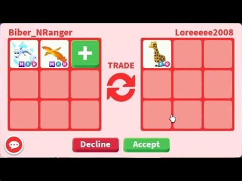 Trading Mega Phoenix Roblox Adopt Me Youtube