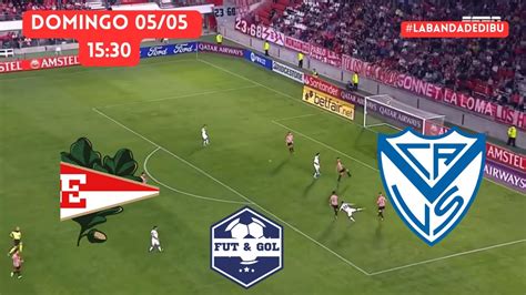 🔴 Estudiantes Velez En Vivo Futbol Argentino En Fut And Gol Youtube