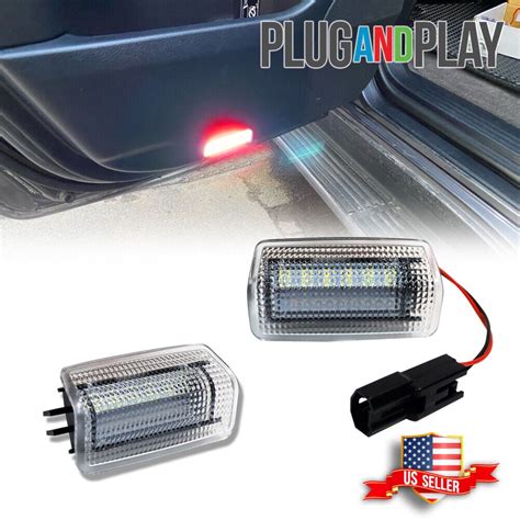 GTINTHEBOX 2X LED Side Door Courtesy Lights For Lexus RX ES Toyota