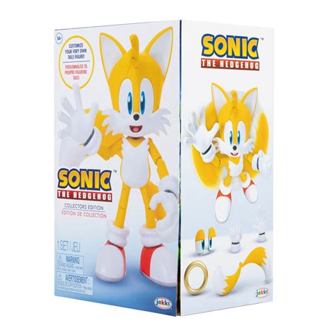 Jakks Pacific Sonic The Hedgehog Collectors Edition Modern Tails Figure