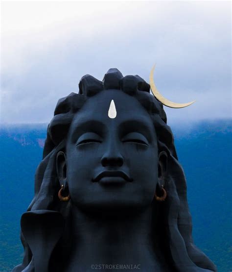 Adiyogi Ocean Photography Images Of Shiva Statue