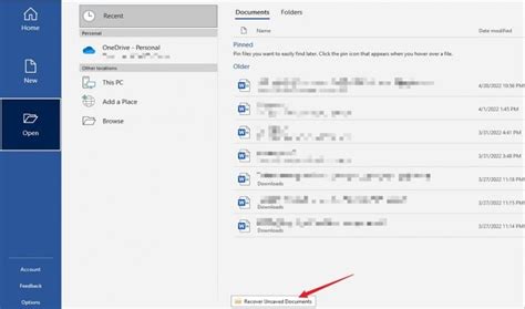 Help! How To Recover A Lost/Unsaved Word Document On Windows