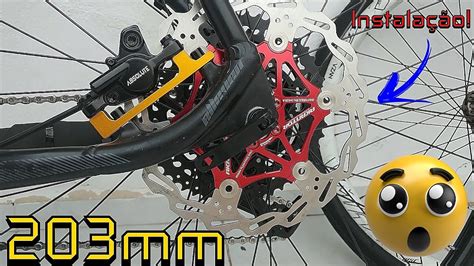 Unboxing Rotores Mm Freio A Disco Flutuante Mtb Bike Mm Mm