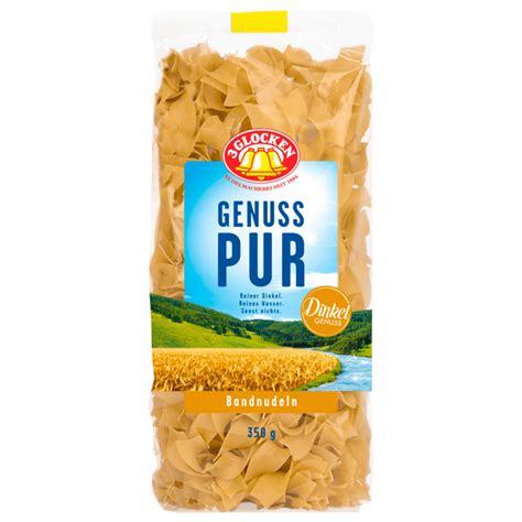 3 Glocken Genuss Pur Dinkel Bandnudeln 350g bei REWE online bestellen!