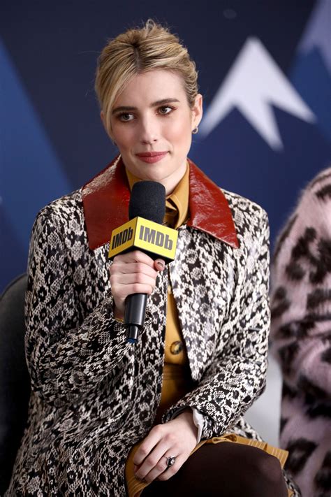 Emma Roberts - The IMDb Studio at The 2019 Sundance Film Festival