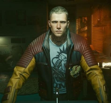 Video Game Cyberpunk 2077 Asian Male V Biker Jacket