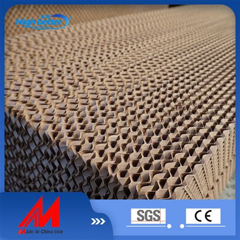 High Quality Raw Brown Kraft Paper Used To Make Cooling Pad Material