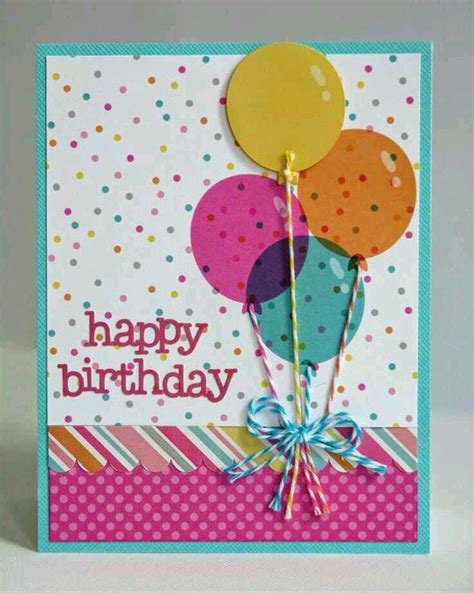 443 best Birthday cards images on Pinterest | Greeting cards for birthday, Handmade cards and ...