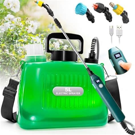 Amazon Sideking Battery Powered Sprayer Upgraded Gallon