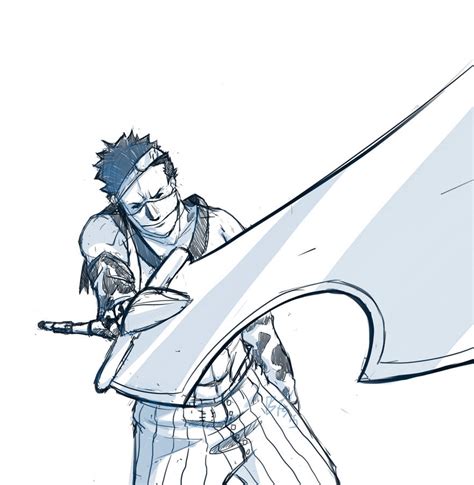 Zabuza Draws Up Sword Sketch By Fomle Chan On Deviantart