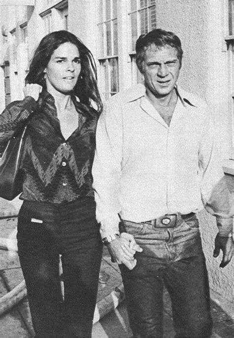 Steve Mcqueen Ali Mcgraw The Getaway 1972 As Doc Mccoy Steve