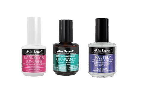 Amazon Mia Secret Pc Uv Finish Gel Ultra Shine Oz