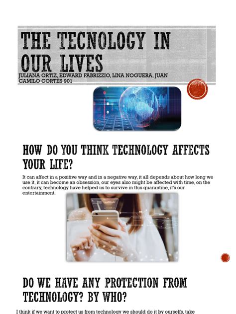 The Technology in Our Lives | PDF