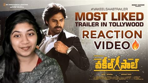 Vakeel Saab Trailer Reaction Pawan Kalyan Sriram Venu Thaman S