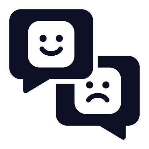 Sentiment Analysis Icon Illustration Vector Art At Vecteezy