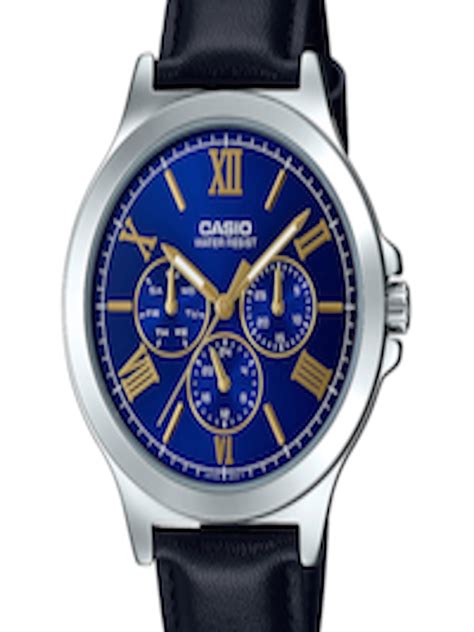 Buy CASIO Enticer Men Blue Analogue Enticer Watch A1689 MTP V300L 2AUDF