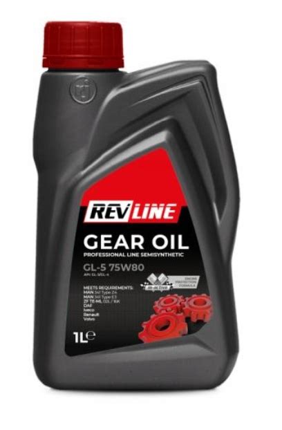 Olej Przek Adniowy Revline Gear Oil Gl W L Rev Sem Gl W