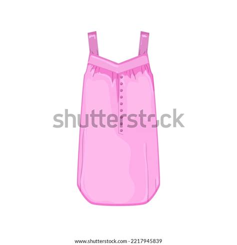 Adult Nightie Sleepshirt Women Cartoon Adult Stock Vector Royalty Free