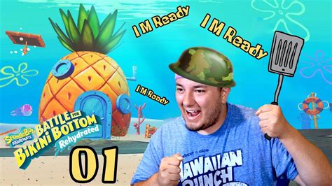 The Battle Commences Spongebob Squarepants Battle For Bikini Bottom Re Hydrated Youtube