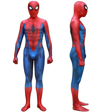 Sexy Hentai Spiderman Costume Bodysuit Open Crotch Cosplay