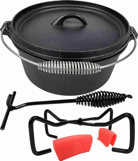 Pre Seasoned Cast Iron Camp Dutch Oven Review Memaws Southern Kitchen