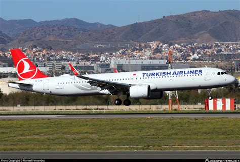 Tc Ltr Turkish Airlines Airbus A Nx Photo By Manuel Fernandez