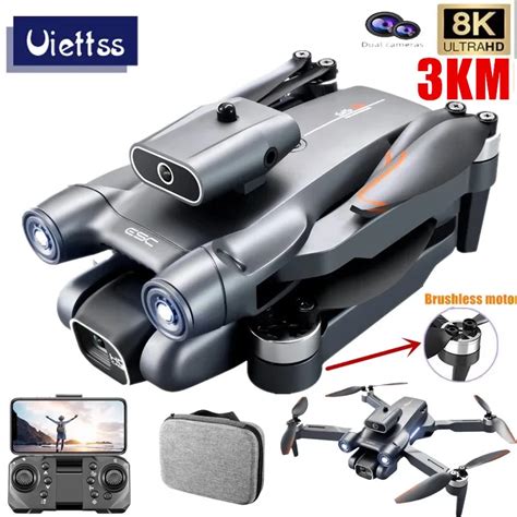 전문 S1S 미니 드론, 장애물 회피 항공 사진, 브러시리스 접이식 쿼드콥터, 8K HD 카메라, 3km
