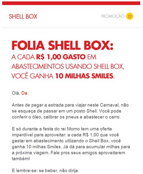 Wow Aplicativo Shell Box Dar Milhas Smiles Por Real Gasto