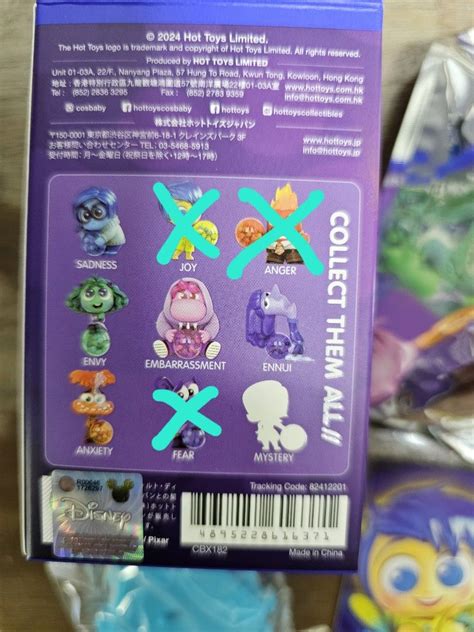 Hot Toys Cosbaby Inside Out Carousell