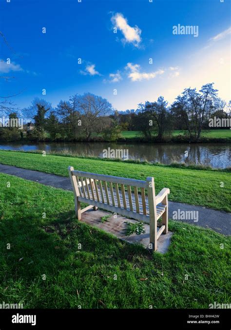 river avon warwick warwickshire england uk Stock Photo - Alamy