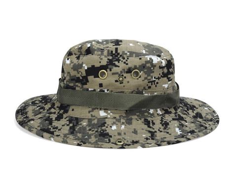 Camo Military Boonie Hat for Hunting, Fishing, Hiking and Outdoor Use