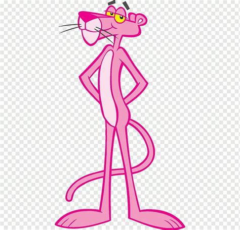 The pink panther cartoon graphics pink panther transparent background ...