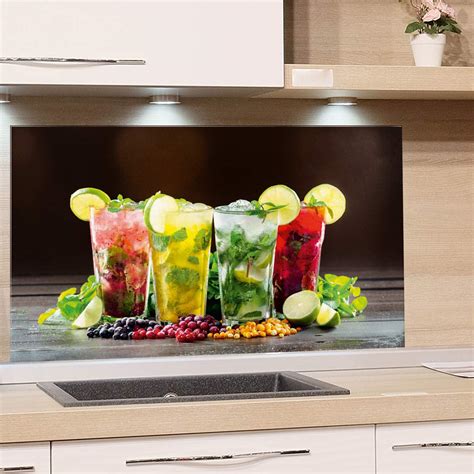 Grazdesign K Chenr Ckwand Glas Cocktailbar Spritzschutz K Che Glas