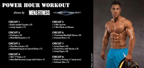 Workout Routines Mens Fitness